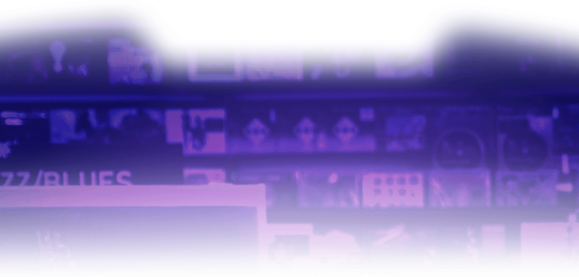 Record store background